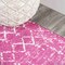 Jonathan Y Moroccan HYPE Boho Vintage Diamond Fuchsia/Ivory 8 ft. x 10 ft. Area Rug MOH101G-8 - alternate 2