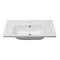 Eago EAGO BH003 White Ceramic 32"x19" Rectangular Drop In Sink BH003 - alternate 2