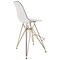 Leisuremod Cresco Modern Acrylic Barstool with Gold Chrome Base and Footrest, Clear CBG26CL - alternate 2