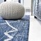Jonathan Y Carwa Tribal Diamond Trellis Blue/Ivory 2 ft. x 10 ft. Indoor/Outdoor Runner Rug SMB128C-210 - alternate 2