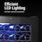 Yeego 21.3 inch 46 Bottles Compressor Wine Cooler Refrigerator Freestanding Wine Fridge YG-WSJC130-25US-ZO - alternate 2