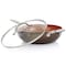 Gibson Home Copper Pan Cooking Excellence 3.5 Quart Aluminum Nonstick Saute Pan in Copper 108440.02 - alternate 2