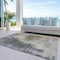 Homeroots 10' X 14' Beige Brown And Gray Abstract Washable Indoor Outdoor Area Rug 587319 - alternate 2