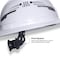 Klein Tools Class C Type-2 Hard Hat, Vented Full Brim, Strap, White, can only 60401T2CND - alternate 4