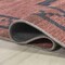 Jonathan Y Korsa Geometric Medallion Non-Slip Machine-Washable Red/Dark Gray 3 ft. x 5 ft. Area Rug WSH118A-3 - alternate 3