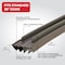 M-D Building Products 36 in. Brown Vinyl Concealed Kerf/Channel Fit Under Door Seal 67967 - alternate 2