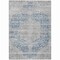 Homeroots 5' X 8' Blue And Ivory Oriental Washable Indoor Outdoor Area Rug 605104 - alternate 2
