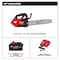 Milwaukee Tool 14" L Cordless Top Handle Chainsaw Kit, 2.7 hp, 18 V, 8.0Ah, Battery Included 2826-21T - alternate 3