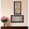 Homeroots Set Of Two Hunting Season Black Framed Print Wall Art, 2PK 405769 - alternate 2
