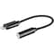 Monoprice MFi Certified Lightning to 3.5mm Audio Adapter, Nylon Braid, Black 36444 - alternate 1