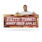 Signmission Farm Fresh Honey Crisp Apples, 24 Inch x 72 Inch, Vinyl Banner B-72-30596 - alternate 2