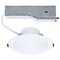 Satco 24/16/12 Wattage Selectable 2700K/3000K/3500K/4000K/5000K CCT Commercial LED Downlight 6 in S13511 - alternate 1