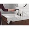 Delta Nicoli 2-Handle Widespread Pull-Down Bathroom Faucet, 7.13 in, Matte Black/Champagne Bronze 35849LF-GZPD - alternate 3