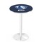 Holland Bar Stool Co 42" Chrome Eastern Illinois Pub Table, 36" dia. Top L214C4236EastIL - alternate 1