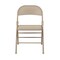 Office Star Products FF Series Folding Chair with Metal Seat and Back, Tan FF-22124M - alternate 2