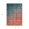 Homeroots 10' X 14' Gray and Red Orange Ombre Washable Non Skid Indoor Outdoor Area Rug 563735 - alternate 3