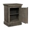 Homeroots 36" Brown Solid Wood Distressed Nightstand 521212 - alternate 2