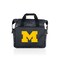 Picnic Time Family Of Brands NCAA Michigan Wolverines On The Go Lunch Bag Cooler - Soft Cooler Lunch Box, Black Camo 510-00-182-344-0 - alternate 1