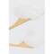 Corbett Lighting Malachite 52 in. Chandelier Vintage Gold Leaf 492-52-VGL - alternate 2