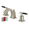 Kingston Brass Widespread Bathroom Faucet with Pop-Up Drain, Brushed Nickel FSC4688CKL - alternate 1