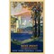 Homeroots West Point New York Vintage Travel Unframed Print Wall Art 394360 - alternate 1