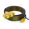 Maximm 30ft 16AWG 3-Outlet Extension Cord, ETL, Black/Yellow C-bk/yl-P-yl-I-bk-3O-30ft - alternate 1