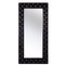 Homeroots 71" Black Wood and Faux Crystal Framed Freestanding and Wall Mount Standing Mirror 569267 - alternate 2