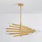 Corbett Lighting Strasbourg 12 Light Integrated LED Chandelier in Vintage Brass 501-42-VB - alternate 2