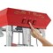 Vevor Popcorn Popper Machine Countertop Popcorn Maker 1440W 12 Oz 80 Cups Red NP16T - alternate 3