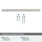 Amerock Monument 6-5/16 inch (160mm) Center-to-Center Satin Nickel Cabinet Pull, 10PK 10VMP36572G10 - alternate 2
