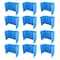 Flipside Blue  Premium Corrugated Plastic Study Carrel Pack of 12 19372-12 - alternate 2