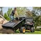 Polar Trailer MAX Heavy Duty 1800 lb. 27 Cubic Foot ATV UTV Lawn Mower Trailer HD MAX, Black 10535 - alternate 1