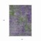 Homeroots 10' X 14' Purple And Green Abstract Washable Indoor Outdoor Area Rug 609393 - alternate 3