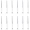 Neiko Wire Brush Drill Attachments with 1/4-Inch Hex Shank, SAE and MM Brushes Assortment, 38-Piece Set 00325A - alternate 3