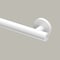 Gatco Latitude II 24" Stainless Steel ADA Compliant Grab Bar, Matte White 854W - alternate 2