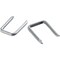 Gardner Bender Cable Staple, 12 in W Crown, 118 in L Leg, Metal, Graphite MS-1555 - alternate 1