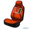 Coverking UNIVERSAL ULTISUEDE SEAT COVER DESIGNER 1PC, UNIVERSITY OF MIAMI PALM TREES, ELA123 USCSELA123 - alternate 1