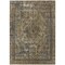 Homeroots 10' X 14' Brown And Denim Blue Medallion Washable Indoor Outdoor Area Rug 616051 - alternate 2