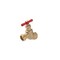 Proline Series Brass 1/2-in FIP x 3/4-in MHT No Kink Heavy-Duty Hose Bibb 102-413 - alternate 1