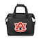 Picnic Time Family Of Brands NCAA Auburn Tigers On The Go Lunch Bag Cooler - Soft Cooler Lunch Box, Black 510-00-179-044-0 - alternate 1