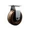 Service Caster 4 Inch High Temp Phenolic Wheel Rigid Caster with Roller Bearing SCC-20R420-PHRHT - alternate 1