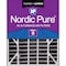 Nordic Pure 20x25x5 Plus Carbon Pleated Air Filter, High Capacity, MERV 8 20x25x5ABPM8C-1 - alternate 1