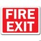Signmission Fire Exit Sign white text on red background-10in x 14in OSHA Sign, 10" L, 14" H, MISC-Fire Exit MISC-Fire Exit - alternate 2
