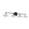 Afx June 4-Light LED Vanity - 40W - Black JUNV4108LAJUDBK - alternate 1