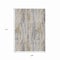 Homeroots 9' X 12' Beige And Gray Striped Washable Indoor Outdoor Area Rug 617690 - alternate 3