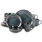 Laurie Gates Novara 16 Piece Round Stoneware Dinnerware Set in Blue 113992.16 - alternate 1