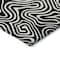 Homeroots 8' X 10' Black And Ivory Abstract Washable Indoor Outdoor Area Rug 599691 - alternate 2