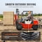 Vevor Universal Forklift Seat Adjustable Tractor Seat with Seatbelt Armrests TY-A14 (PVC) - alternate 2