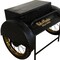 Homeroots Black Old Time Delivery Box Table With Storage 388442 - alternate 2