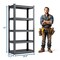 Wrightmaster 35.5in.*15.8in.*72.1in. 5-Tier Heavy Duty Storage Shelving with Adjustable Height&Sturdy Frame ZoroP160409 - alternate 2